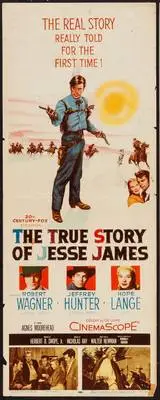 The True Story of Jesse James (1957) White T-Shirt - idPoster.com