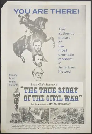 The True Story of the Civil War (1957) White T-Shirt - idPoster.com