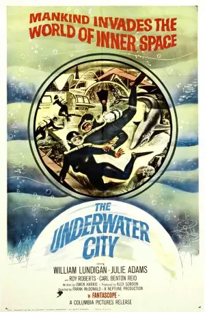 The Underwater City (1962) White T-Shirt - idPoster.com