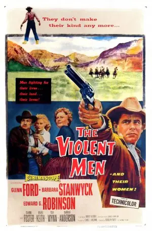 The Violent Men (1955) Kitchen Apron - idPoster.com
