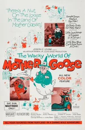 The Wacky World of Mother Goose (1967) White T-Shirt - idPoster.com