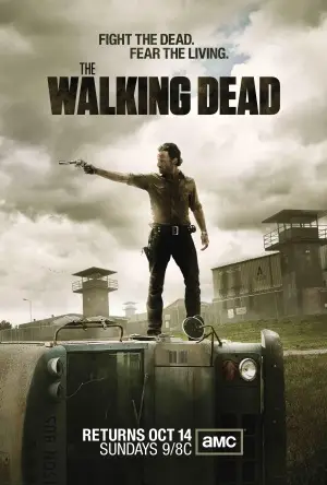 The Walking Dead (2010) White T-Shirt - idPoster.com