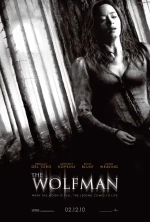 The Wolfman (2010) Women's Colored  Long Sleeve T-Shirt - idPoster.com