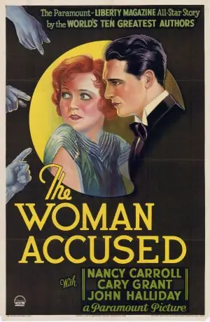 The Woman Accused (1933) Drawstring Backpack - idPoster.com