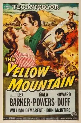 The Yellow Mountain (1954) White T-Shirt - idPoster.com