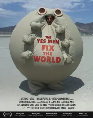 The Yes Men Fix the World (2009) White T-Shirt - idPoster.com