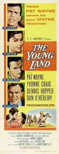 The Young Land (1959) White T-Shirt - idPoster.com
