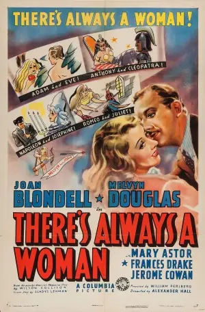 There's Always a Woman (1938) Men's Colored Hoodie - idPoster.com
