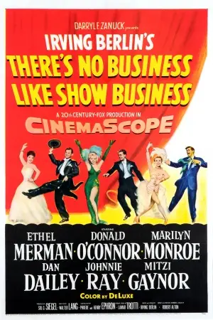 There's No Business Like Show Business (1954) White T-Shirt - idPoster.com