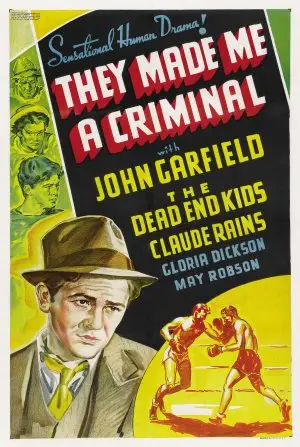 They Made Me a Criminal (1939) Men's Colored  Long Sleeve T-Shirt - idPoster.com