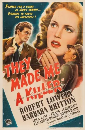 They Made Me a Killer (1946) White T-Shirt - idPoster.com