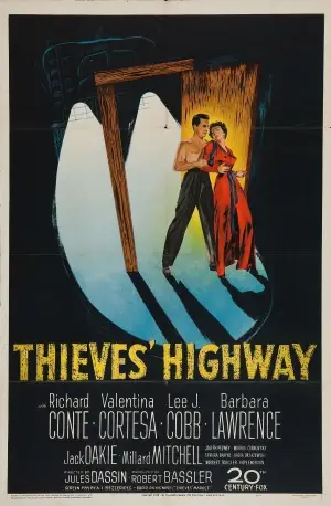 Thieves' Highway (1949) White Tank-Top - idPoster.com