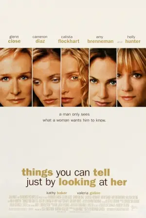 Things You Can Tell Just By Looking At Her (2000) White Tank-Top - idPoster.com