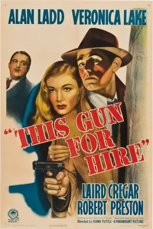 This Gun for Hire (1942) Women's Colored Hoodie - idPoster.com