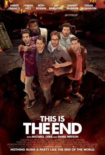This Is the End (2013) White T-Shirt - idPoster.com