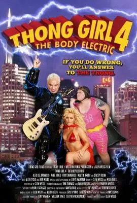 Thong Girl 4: The Body Electric (2010) Women's Colored  Long Sleeve T-Shirt - idPoster.com