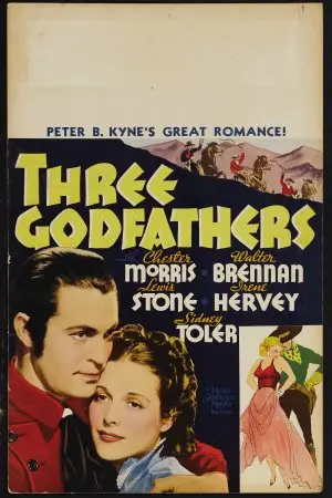 Three Godfathers (1936) Drawstring Backpack - idPoster.com