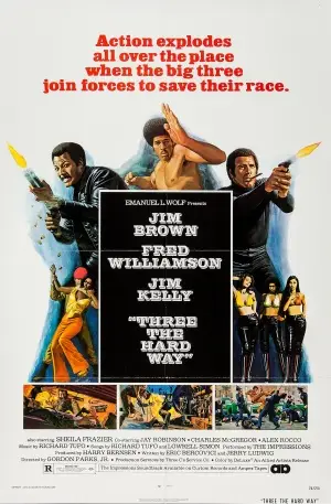 Three the Hard Way (1974) Wall Poster picture 398798
