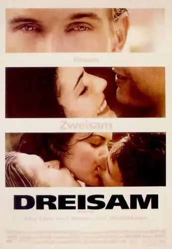 Threesome (1994) Drawstring Backpack - idPoster.com