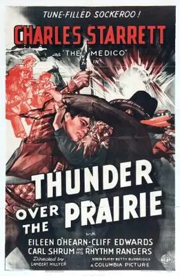 Thunder Over the Prairie (1941) Women's Colored T-Shirt - idPoster.com