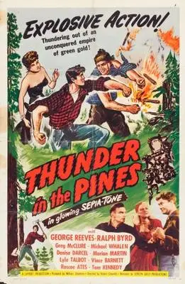 Thunder in the Pines (1948) White T-Shirt - idPoster.com