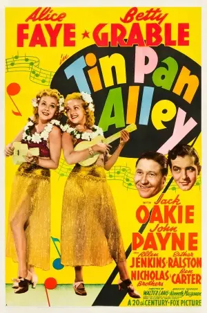 Tin Pan Alley (1940) Women's Colored T-Shirt - idPoster.com