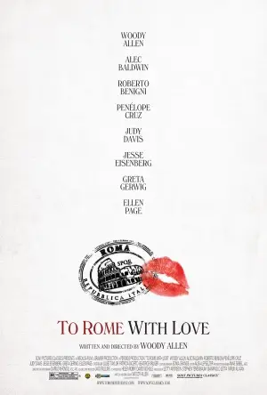 To Rome with Love (2012) White T-Shirt - idPoster.com
