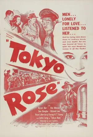 Tokyo Rose (1946) Men's Colored  Long Sleeve T-Shirt - idPoster.com