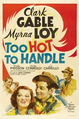Too Hot to Handle (1938) White T-Shirt - idPoster.com