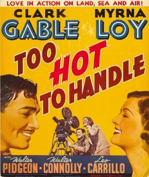 Too Hot to Handle (1938) Women's Colored T-Shirt - idPoster.com