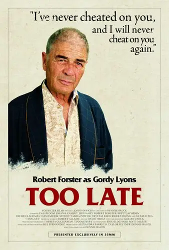 Too Late (2016) Wall Poster picture 501863