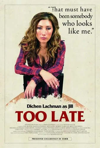 Too Late (2016) Tote Bag - idPoster.com
