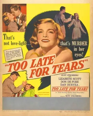 Too Late for Tears (1949) White T-Shirt - idPoster.com
