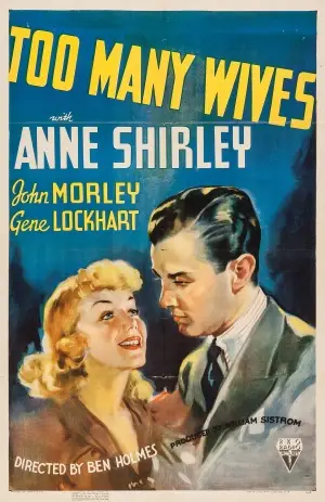 Too Many Wives (1937) White T-Shirt - idPoster.com
