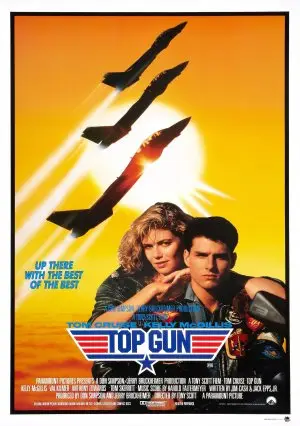 Top Gun (1986) Drawstring Backpack - idPoster.com