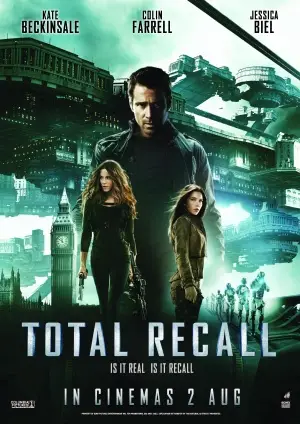 Total Recall (2012) Women's Colored Hoodie - idPoster.com