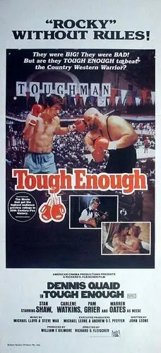 Tough Enough (1983) Drawstring Backpack - idPoster.com