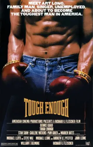 Tough Enough (1983) Women's Colored Tank-Top - idPoster.com