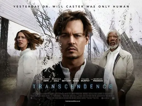 Transcendence (2014) White T-Shirt - idPoster.com