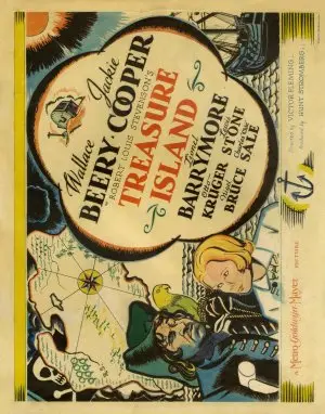 Treasure Island (1934) Men's Colored Hoodie - idPoster.com