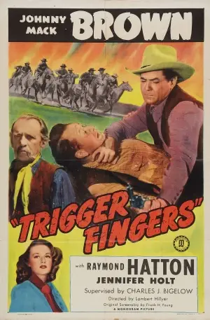 Trigger Fingers (1946) White T-Shirt - idPoster.com