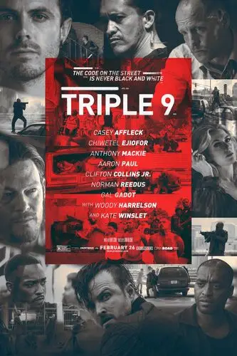 Triple 9 (2016) Fridge Magnet picture 501871