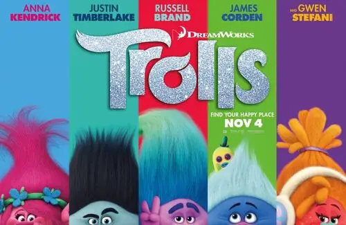 Trolls (2016) Wall Poster picture 536628