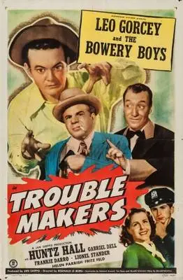 Trouble Makers (1948) Men's Colored  Long Sleeve T-Shirt - idPoster.com