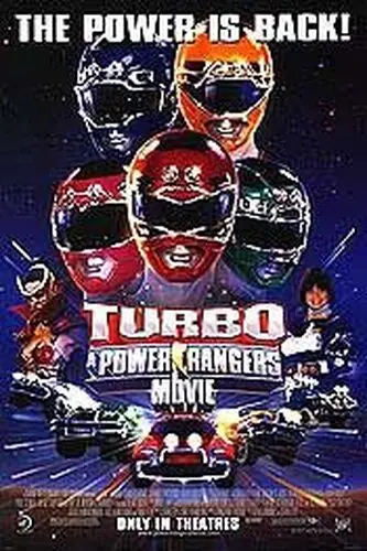 Turbo: A Power Rangers Movie (1997) Drawstring Backpack - idPoster.com