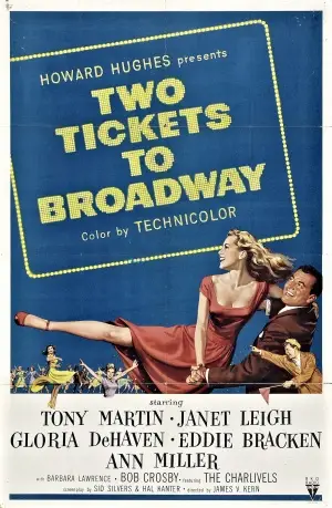 Two Tickets to Broadway (1951) Wall Poster picture 408823