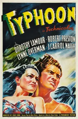 Typhoon (1940) Women's Colored T-Shirt - idPoster.com