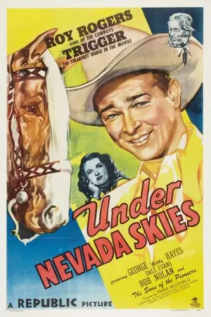 Under Nevada Skies (1946) White T-Shirt - idPoster.com