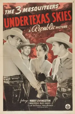 Under Texas Skies (1940) Women's Colored T-Shirt - idPoster.com