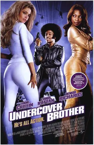 Undercover Brother (2002) Women's Colored  Long Sleeve T-Shirt - idPoster.com